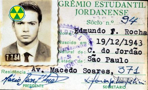 Edmundo - Carterinha Grêmio Estudantil - FS 338 - 05